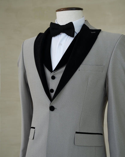 SUIT GREY AND BLACK